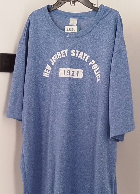 Sport-Tek Women's Blue "New Jersey State Police" T-Shirt