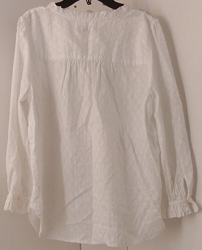 Loft Women's White Blouse