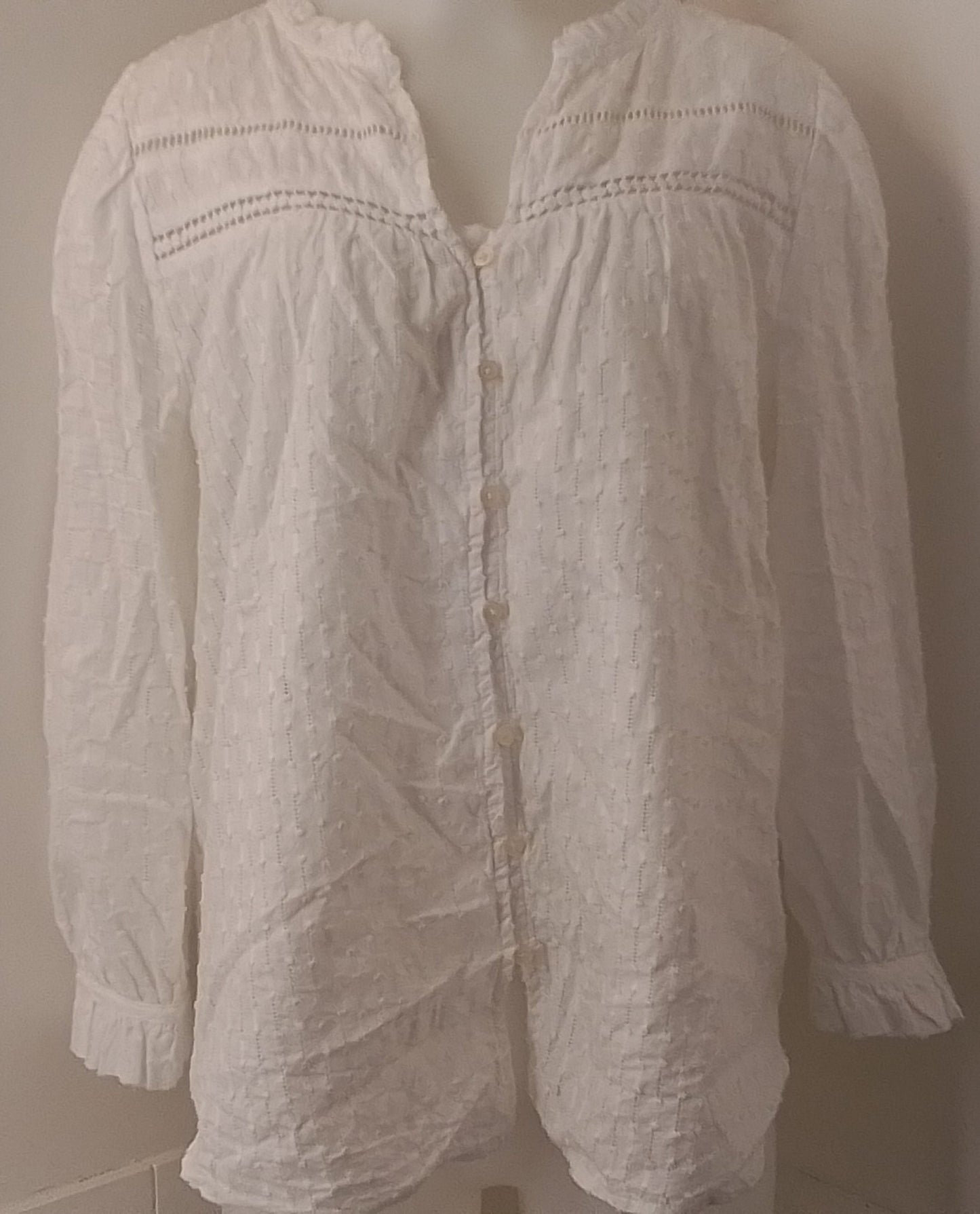 Loft Women's White Blouse