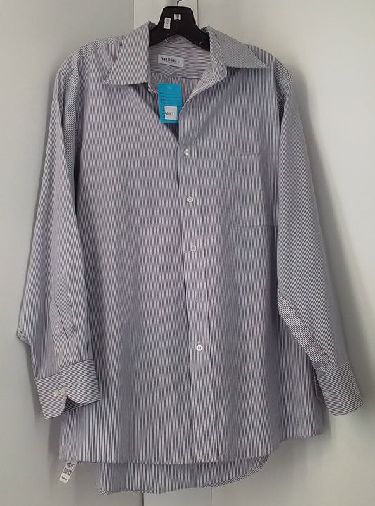 Van Heusen Men's Striped Button-Down Shirt