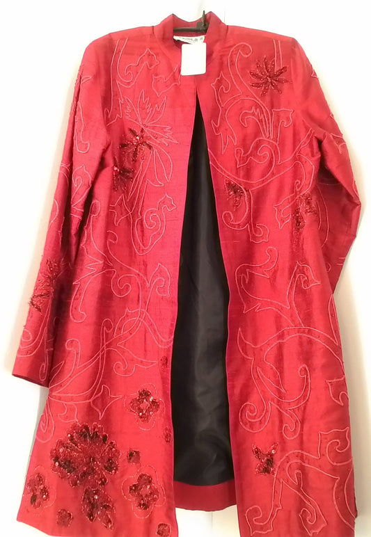 Tunique Nights Women's Red Blazer