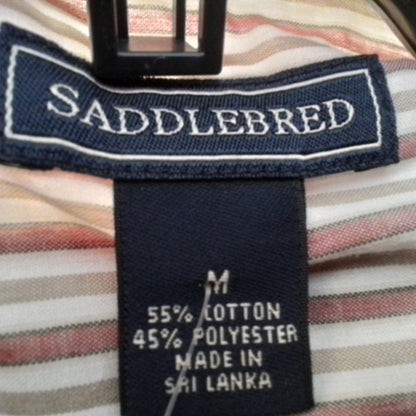 men's SADDLEBRED button up shirt