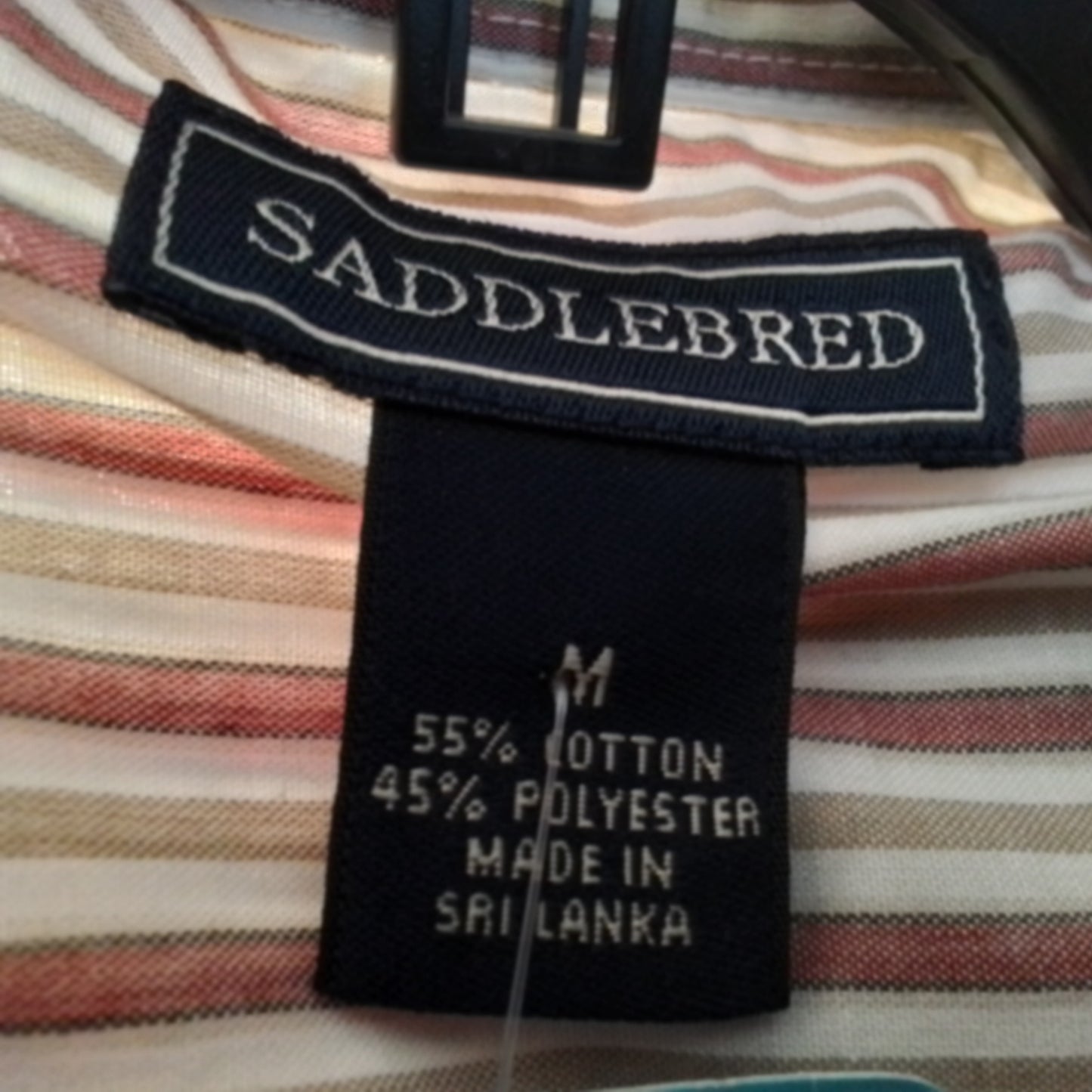 men's SADDLEBRED button up shirt