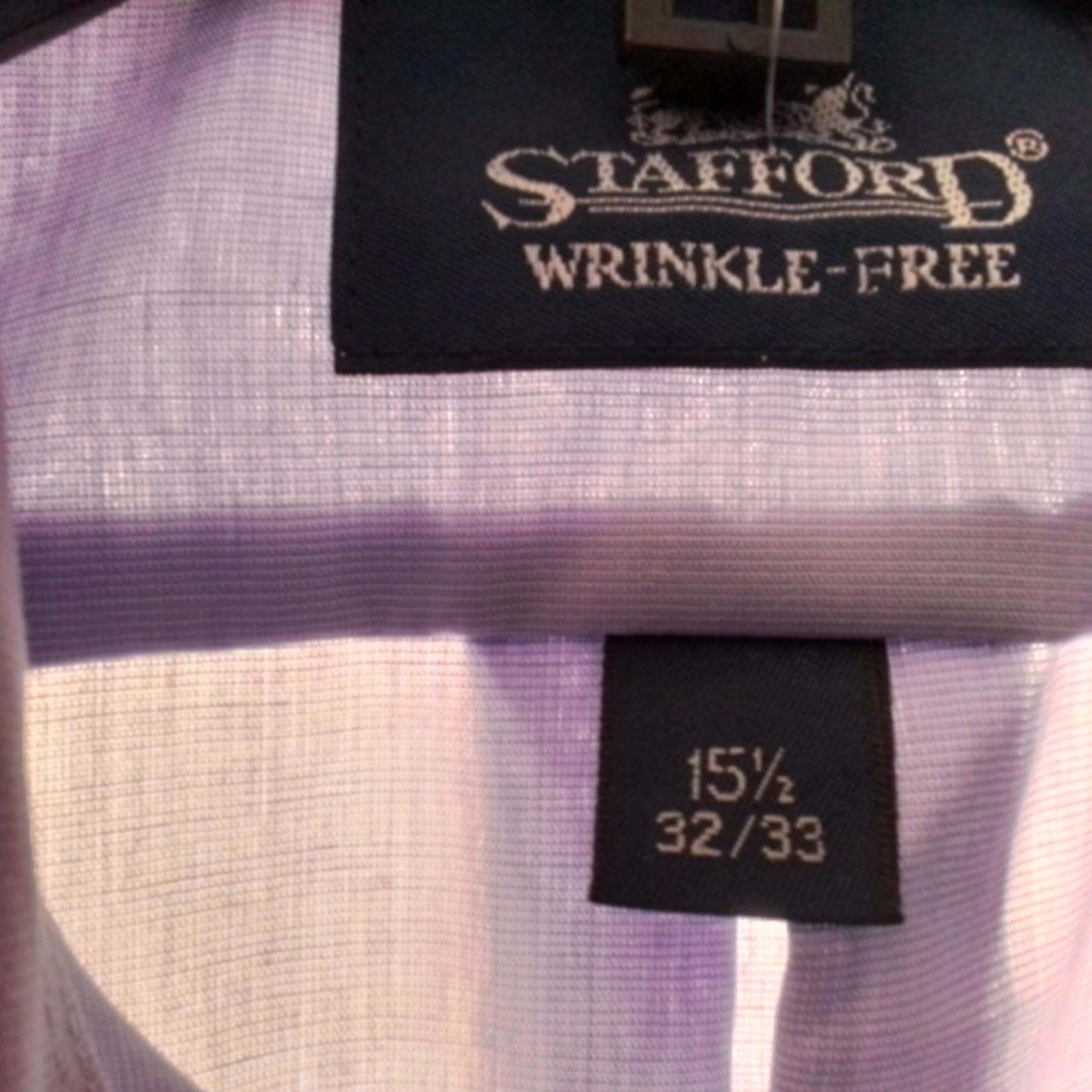 Men's Stafford "Wrinkle-Free" Button-up Dress Shirt