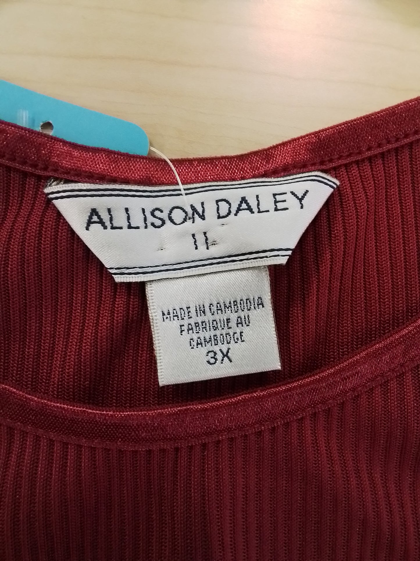 Allison Daley Women's Red Top