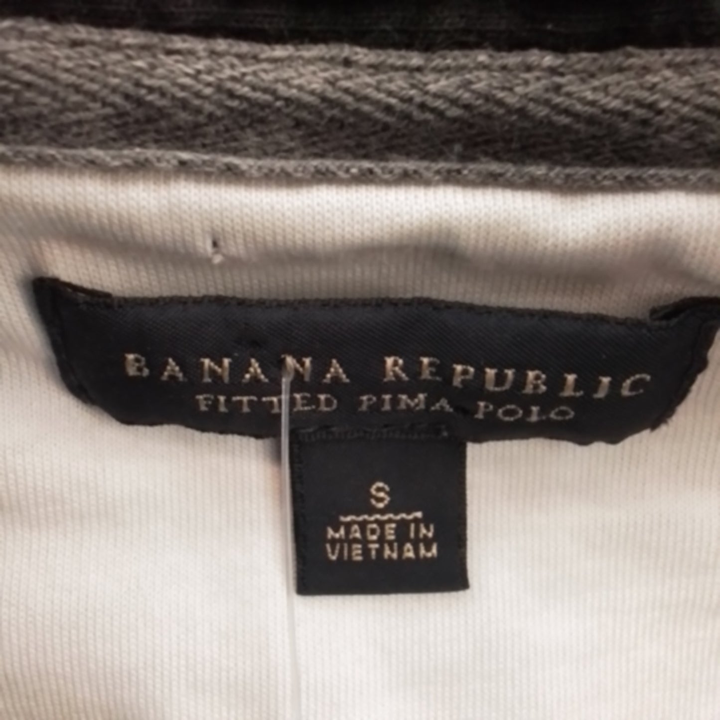 Banana Republic Fitted Pima Polo Men's