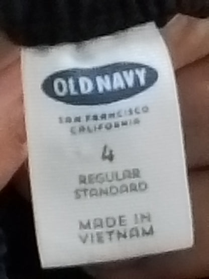 Old Navy Sz4 black pants