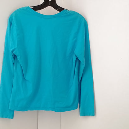 ladies blue shirt