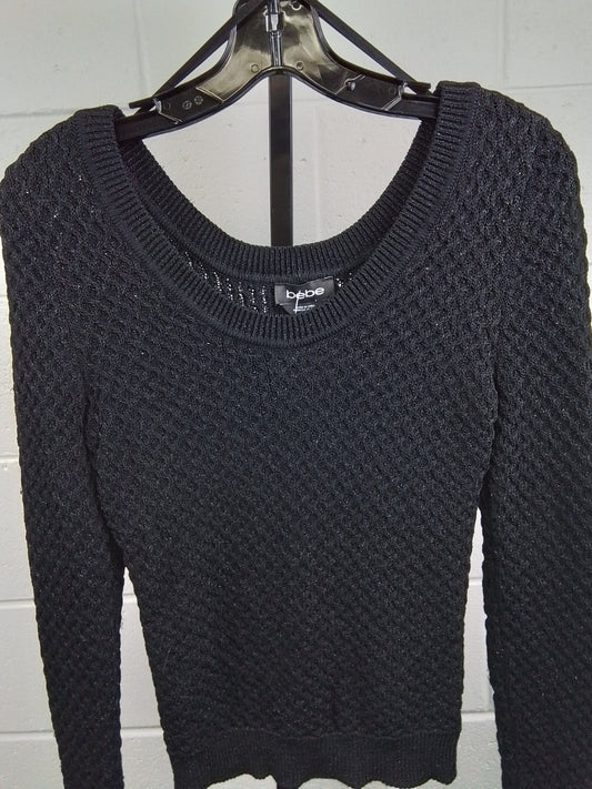 Bebe Sz M  black sweater