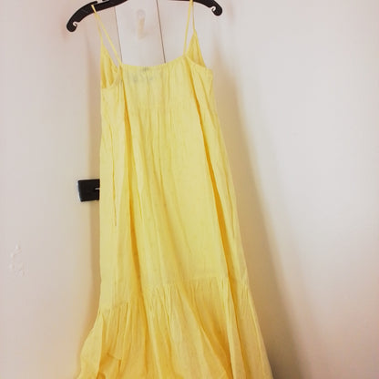 Yellow sun dress