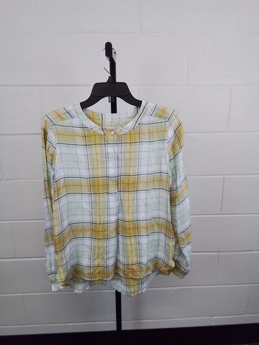 Loft Sz S long sleeve blouse