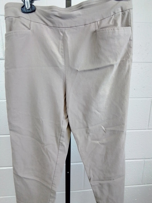 light brown khaki pants, short length