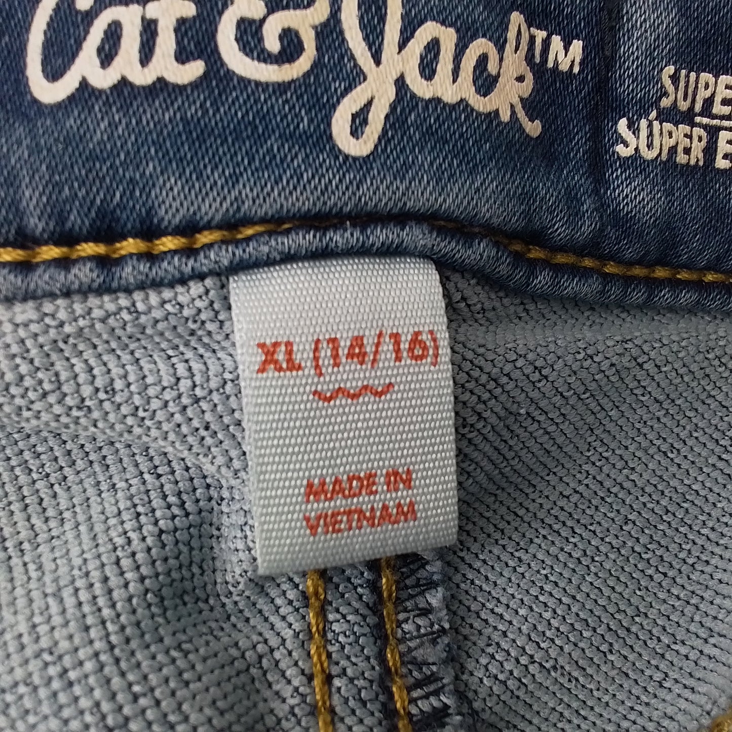 kids cat & jack jean shorts