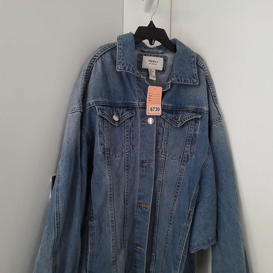 women's forver 21 jean jacket