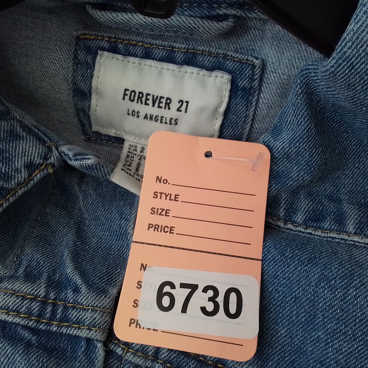 women's forver 21 jean jacket