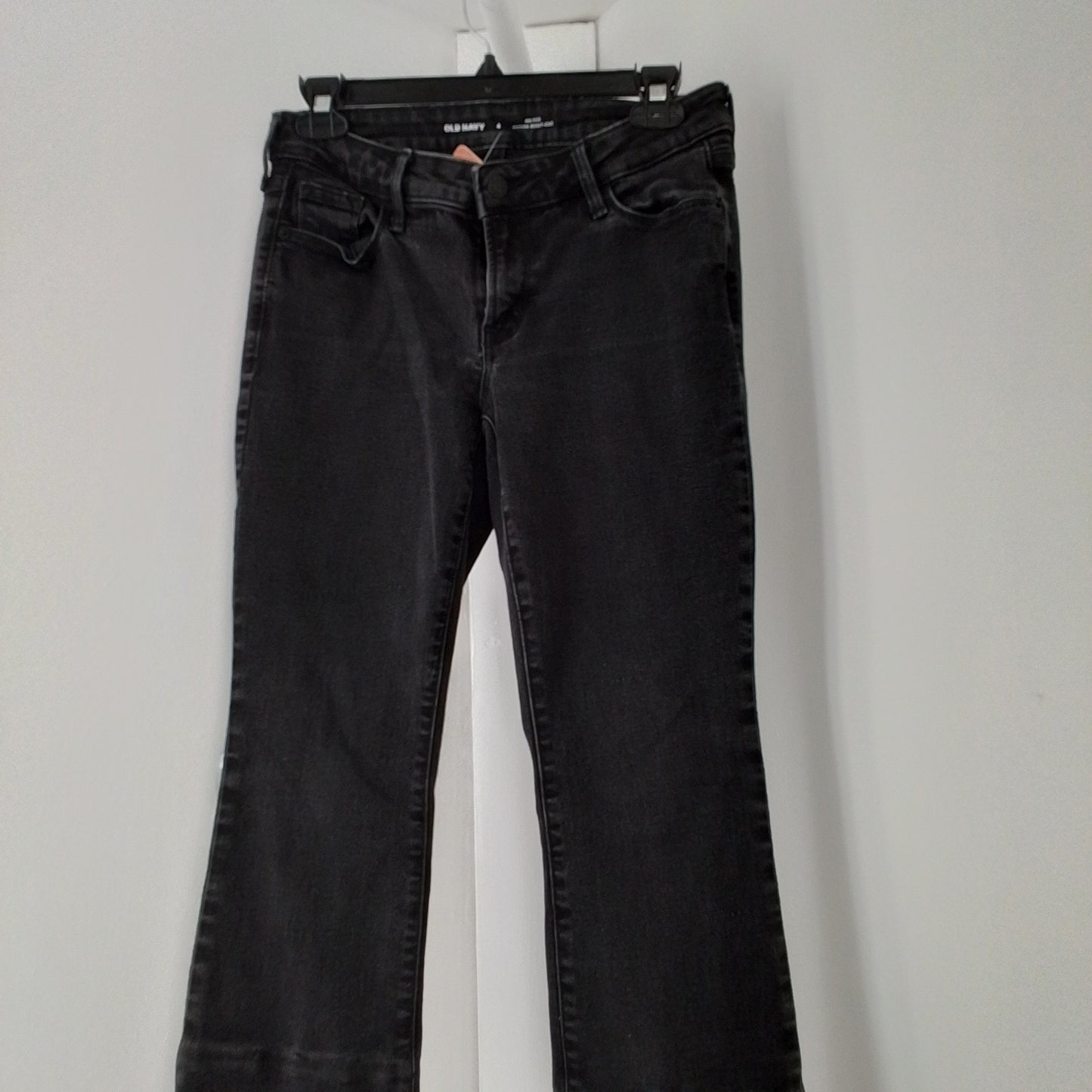 Women's Old Navy Mid-Rise Kicker Boot Cut Jeans