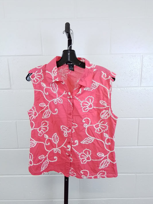 Lauren Michelle Sz  M sleeveless blouse