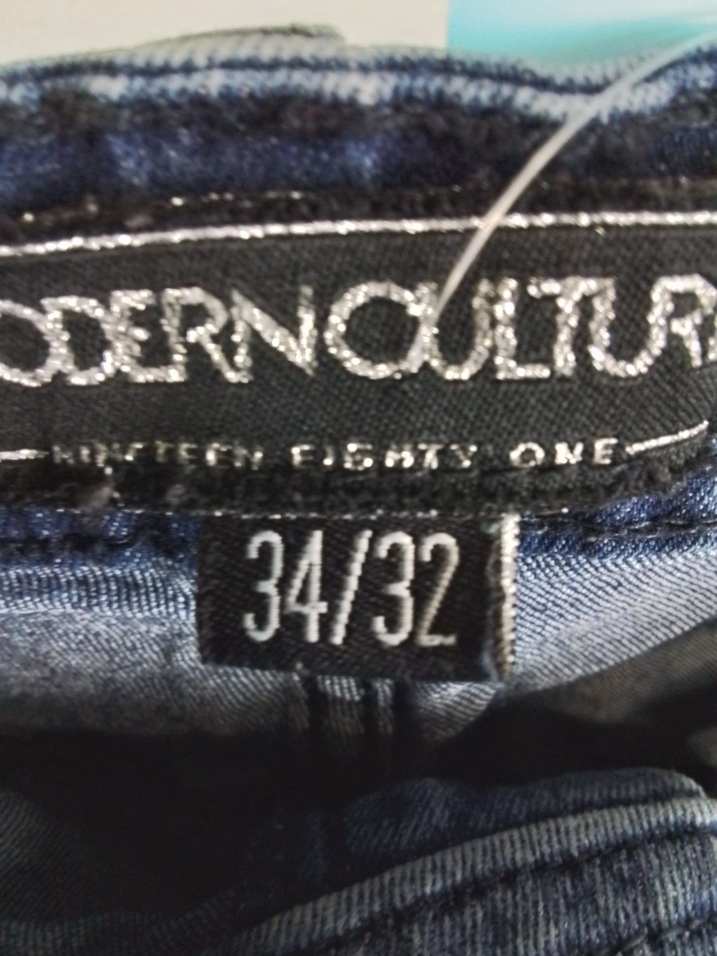 Modern Culture Sz 34/32 Male blue jeans