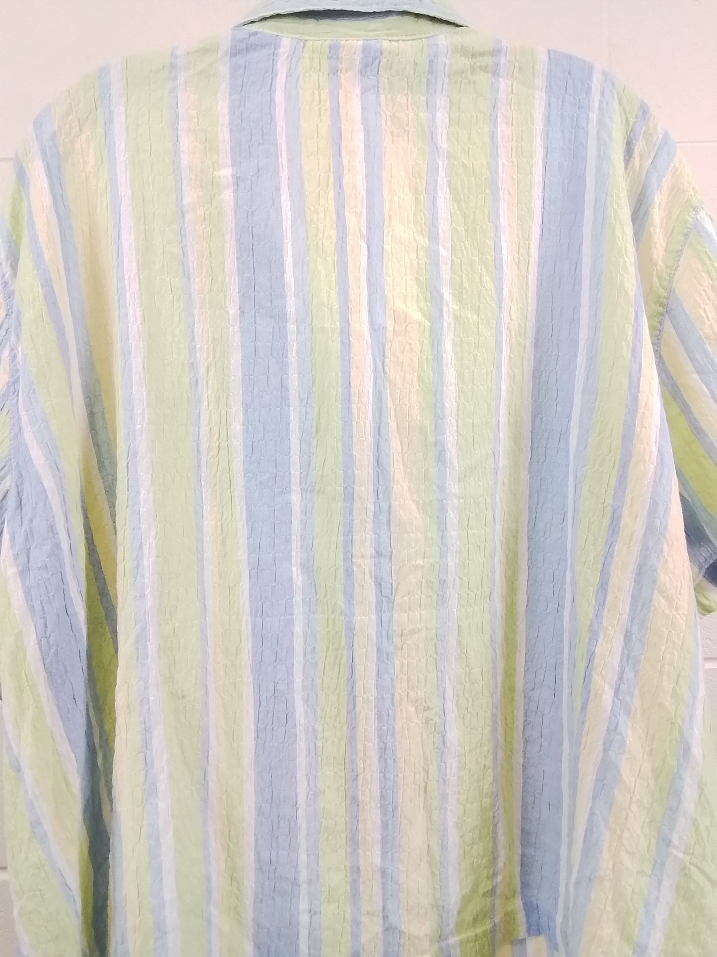 Alfred Dunner Women's Sz 24 Pastel striped shirt