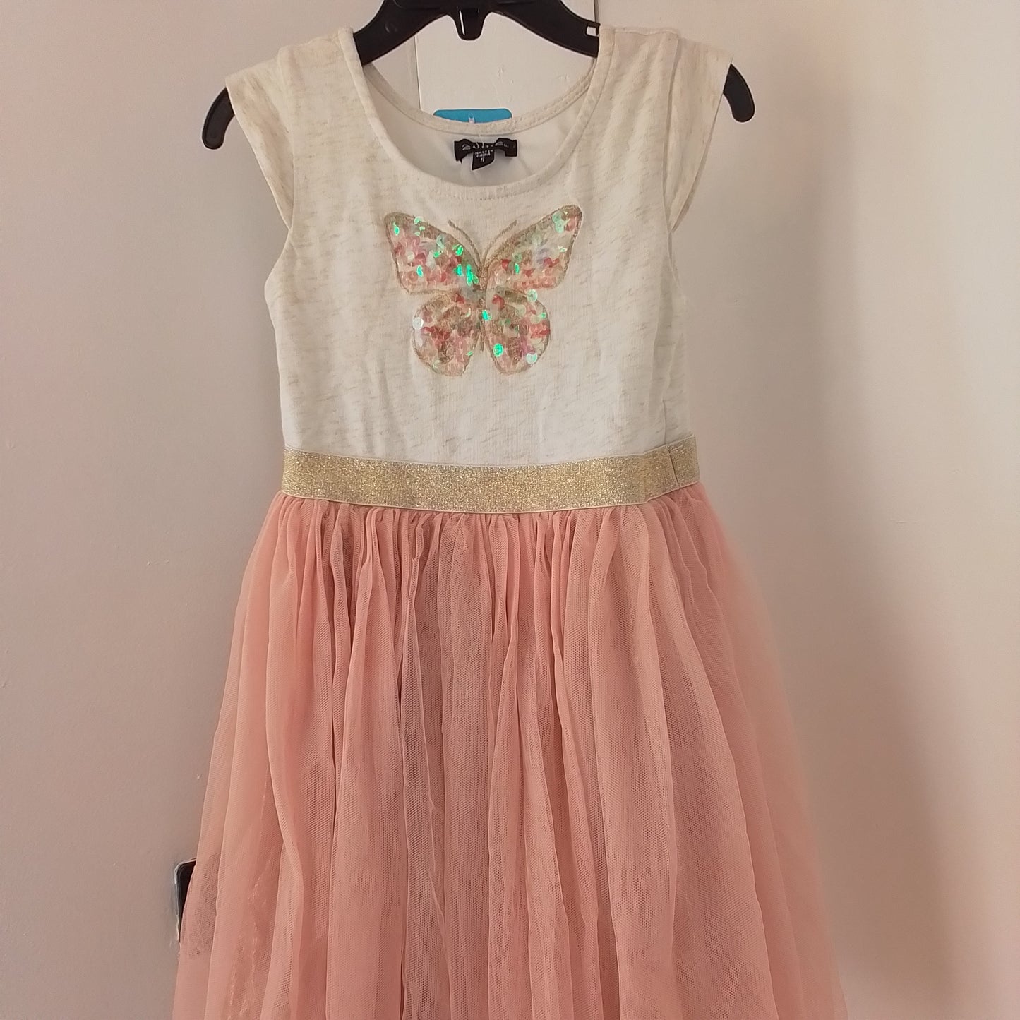 Girls' Sleeveless Zunie Dress