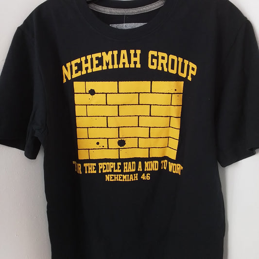 adult nehemiah group short sleeve t shirt