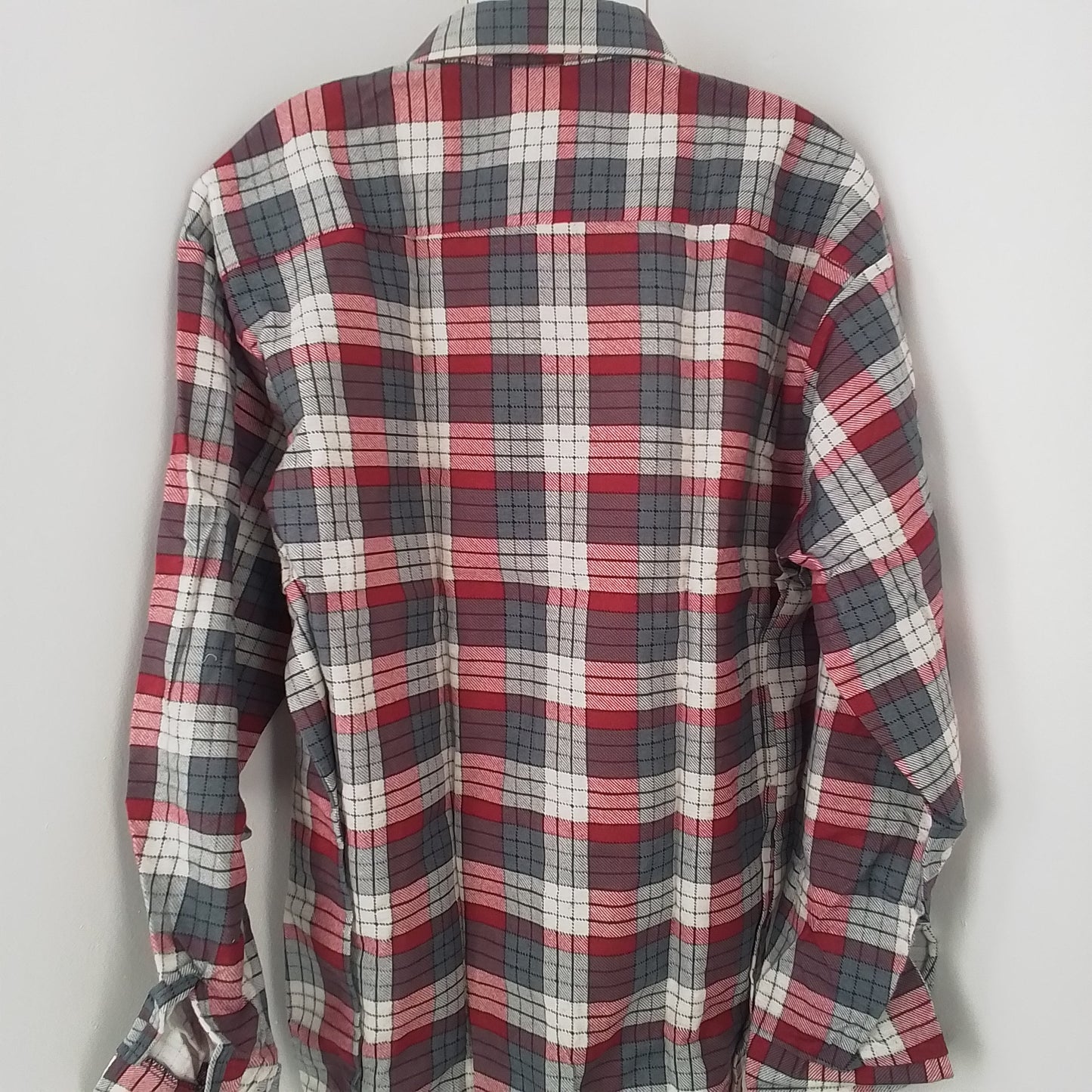 mens ozark trail long sleeve plaid shirt