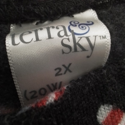 adult TERRA&SKY pj pants