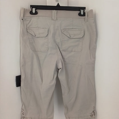 Women's Gloria Vanderbilt Khaki Long Shorts