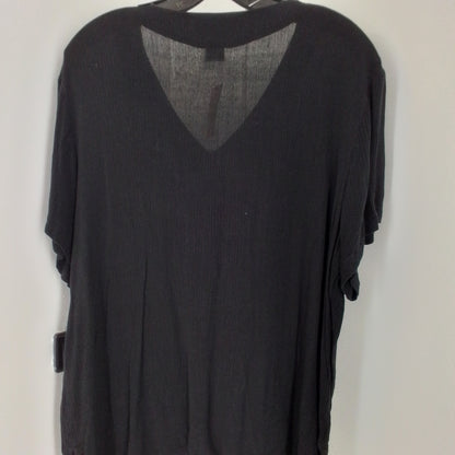 Women's Sag Harbor Short Sleeve Button-Front Blouse