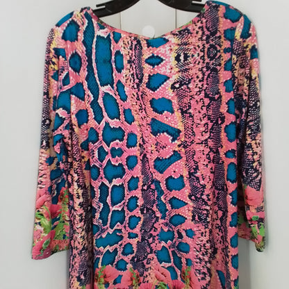WOMEN'S WHITE MARK Long Sleeve Tunic