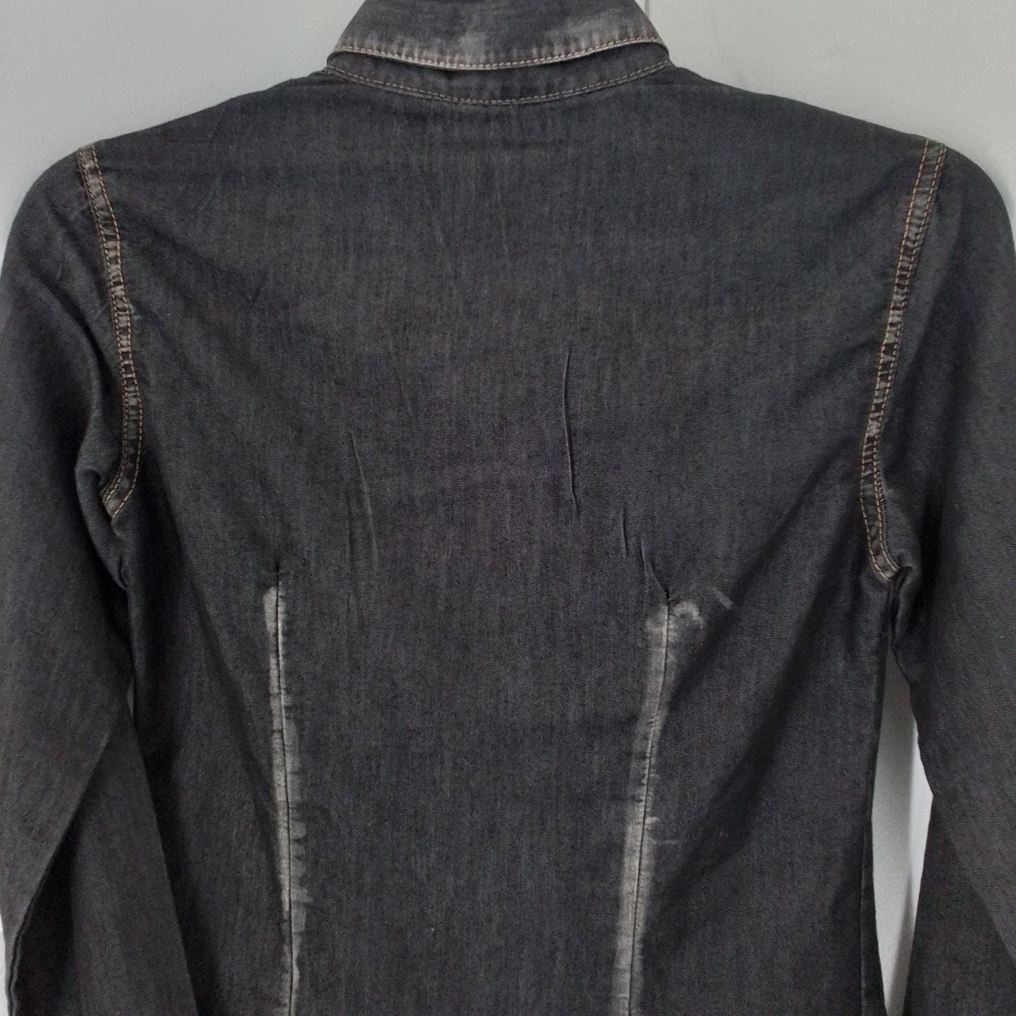 Women's Dream Out Loud Snap-Down Long Sleeve Jean Shirt