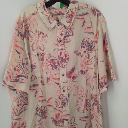 Kingsize Men's button up shirt