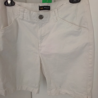 Women's Lee white shorts