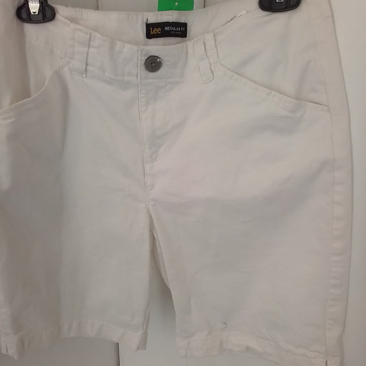 Women's Lee white shorts
