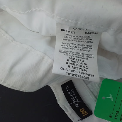 Women's Lee white shorts