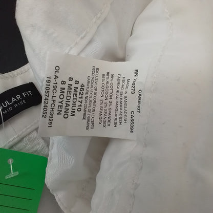 Women's Lee white shorts