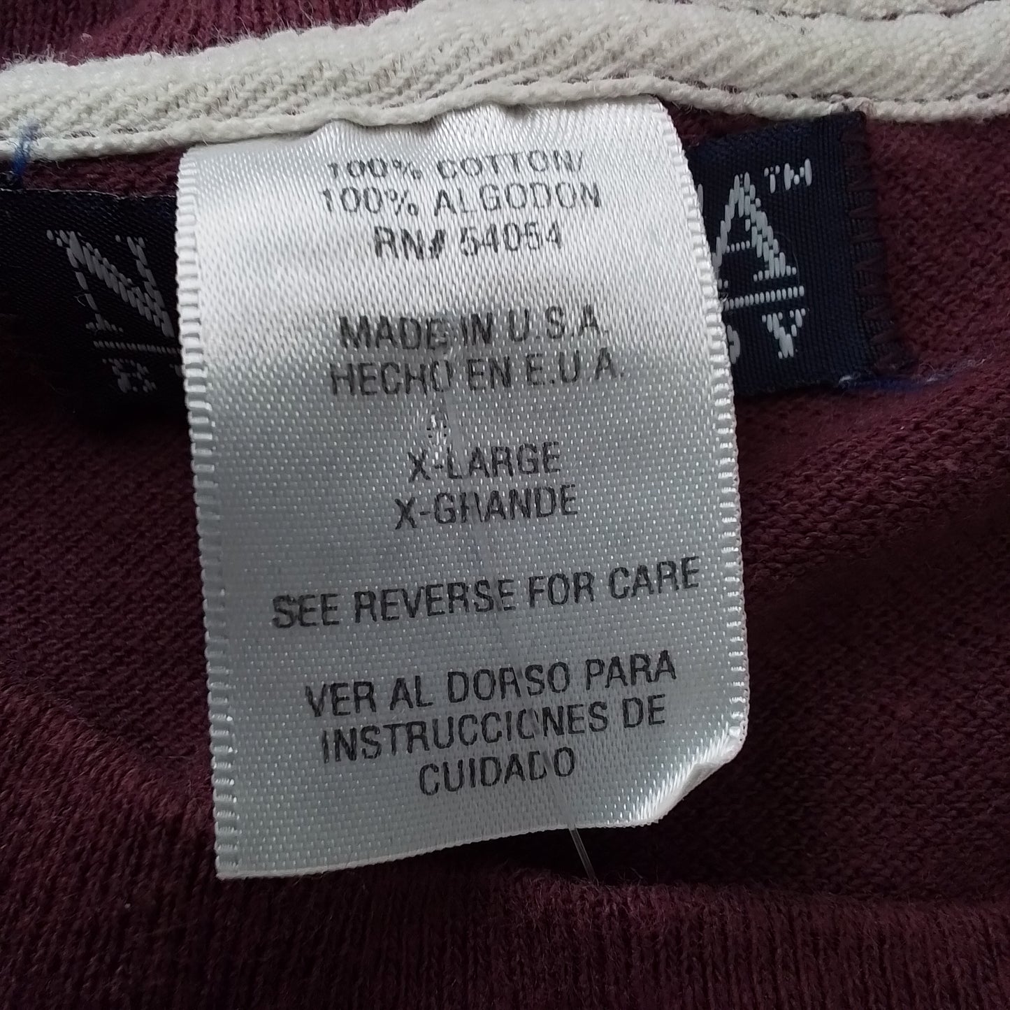Men's Navigata burgandy shirt