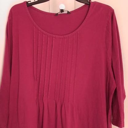 Women's Ulla Popken 3/4 Sleeve Shirt