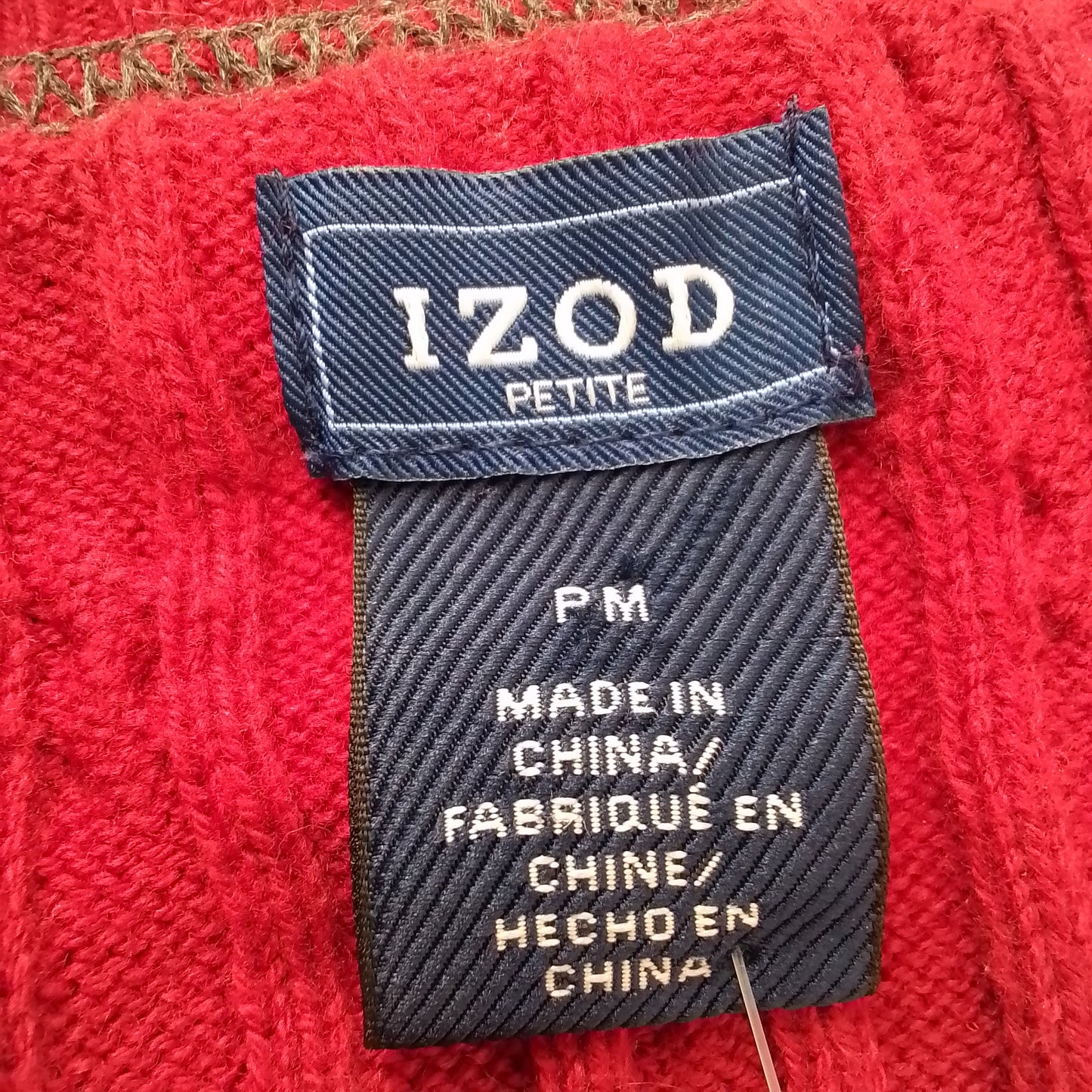 Izod pettie women's sweater