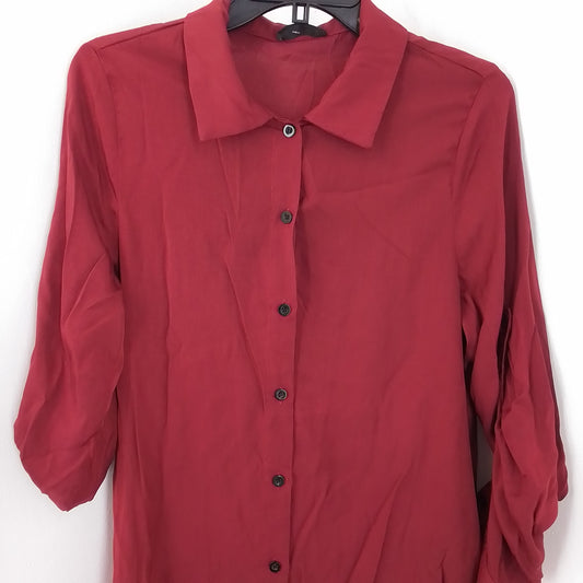 Women's Shein Button Down Blouse