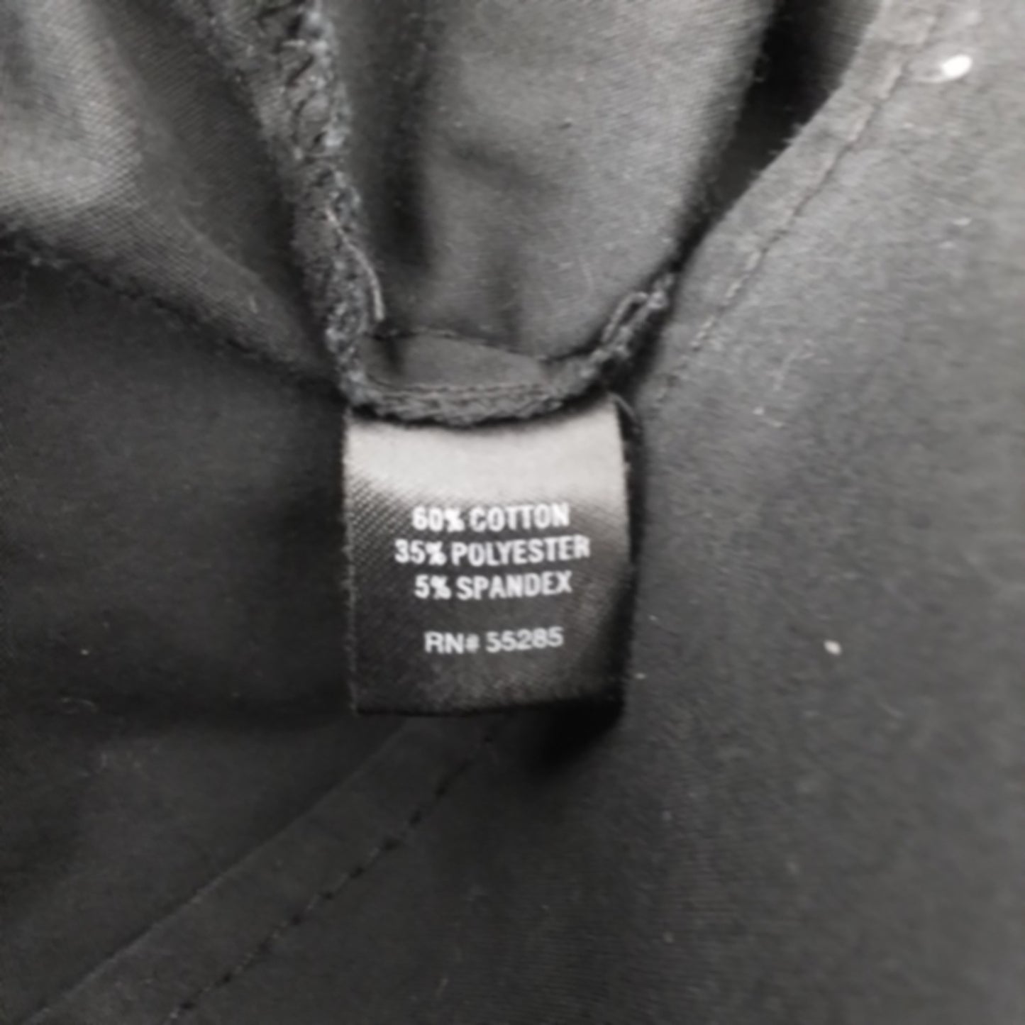 Express Women's Black Blouse, Size L, Button Down Ruffle