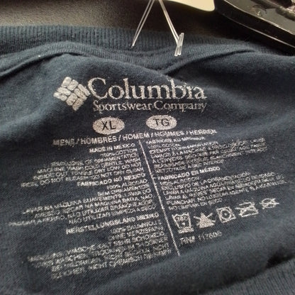 Columbia Sportswear Blue Cotton T-Shirt - XL