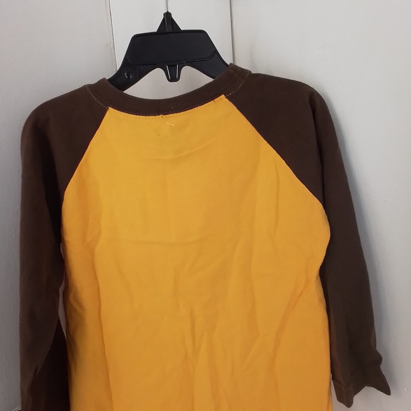 Garanimals Boys' Shirt 4T Cotton Orange/Brown/Yellow/White/Blue