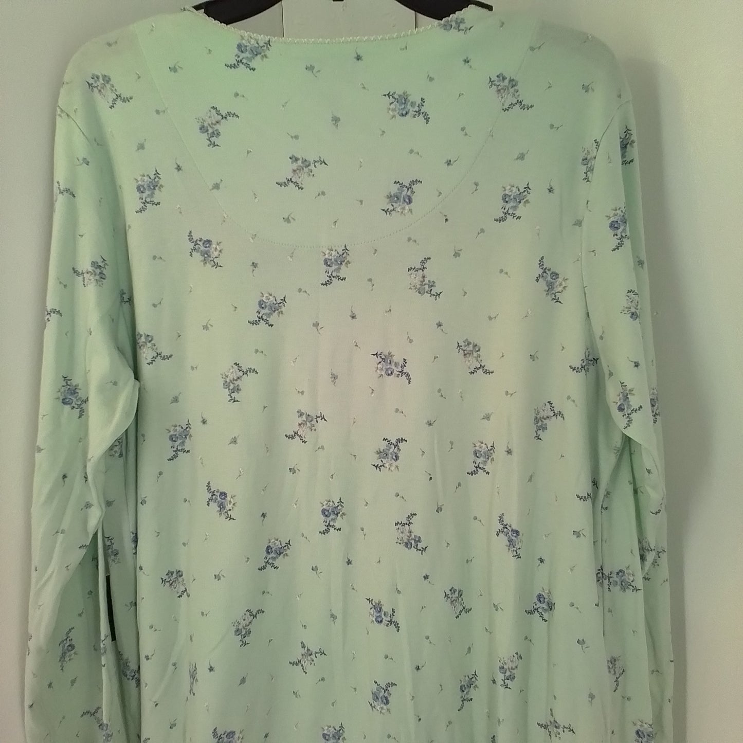 Women's Pajamas - XL, Multi-Color (Aqua/Green/Blue/Purple/Salmon), Cotton/Polyester