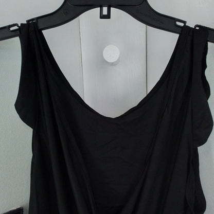 Women's Black Pajamas - Size L, Polyester