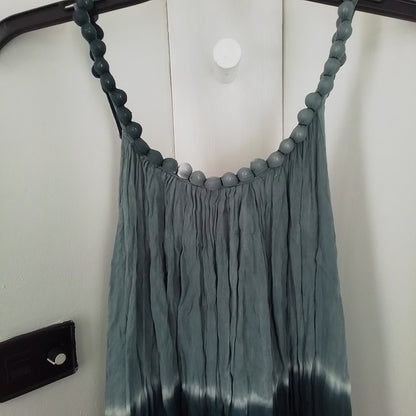 Women's Rayon Dress, One Size, White/Black/Grey, Gently Used