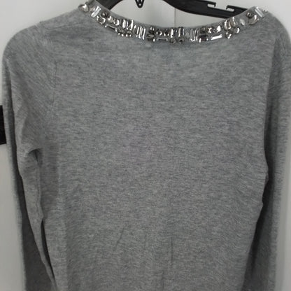 Banana Republic Women's Grey Sweater - Size M