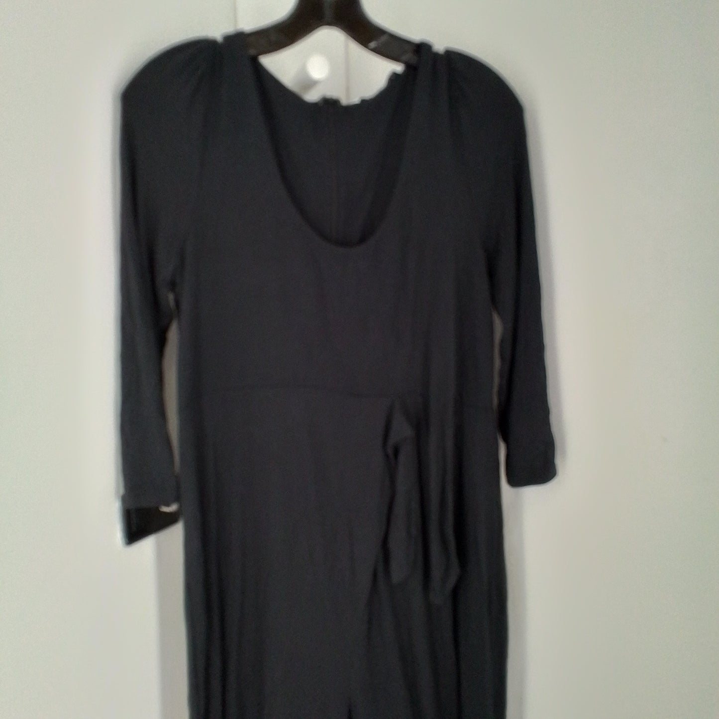 Women's Black Rayon Jumpsuit - Size M