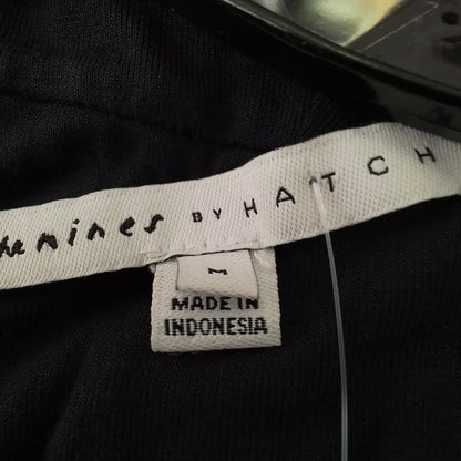 Women's Black Rayon Jumpsuit - Size M
