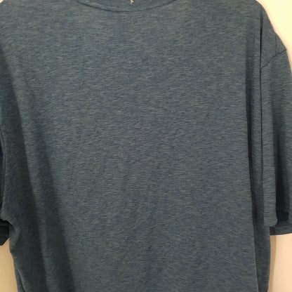 Nike Men's Blue T-Shirt, XXL, Polyester